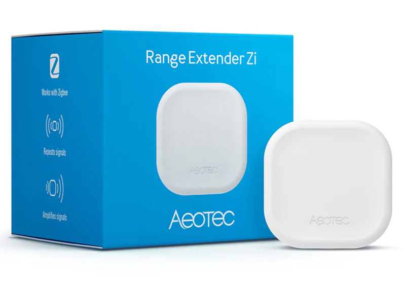 Does the Aeotec Range Extender Zi have a zigbee booster for signal range?