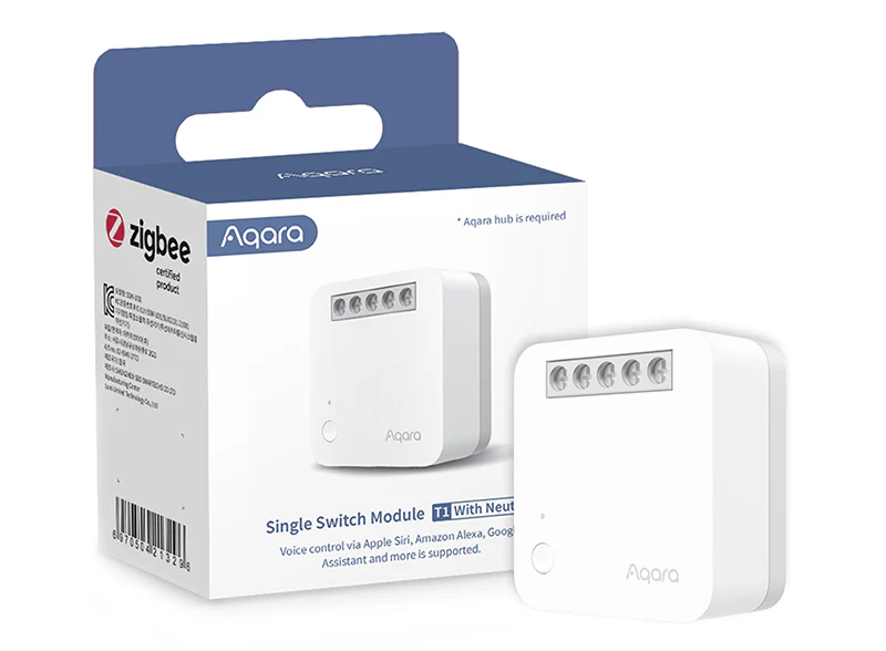 Does the Aqara single switch module with neutral work with an Aqara E1 hub