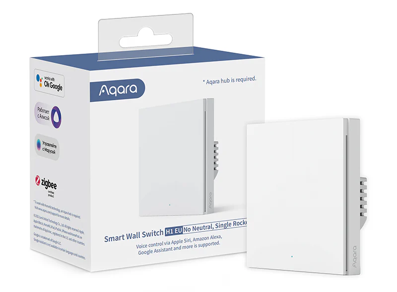 Aqara Smart Wall Switch H1 (no neutral, single rocker) Questions & Answers