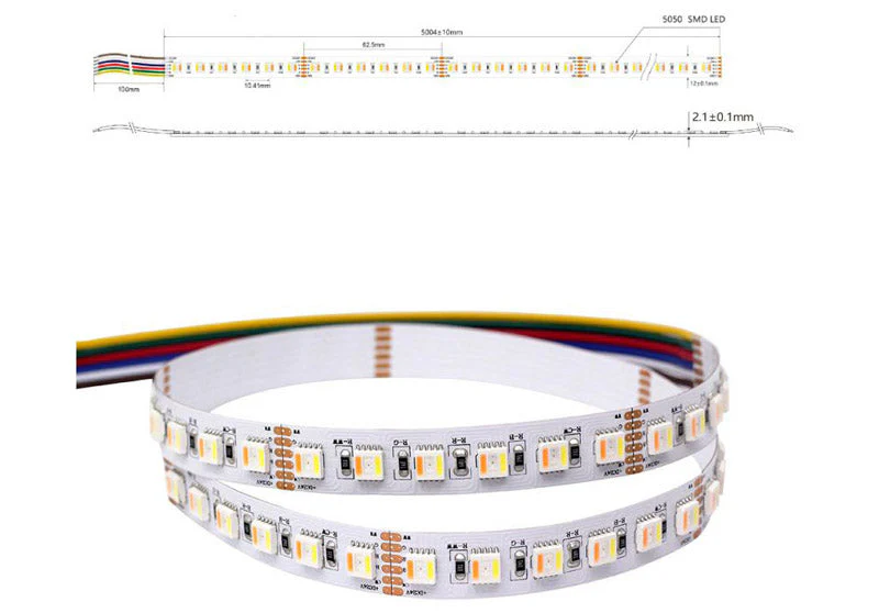 LED Light Strip RGB + CCT - 96 LED/m Questions & Answers