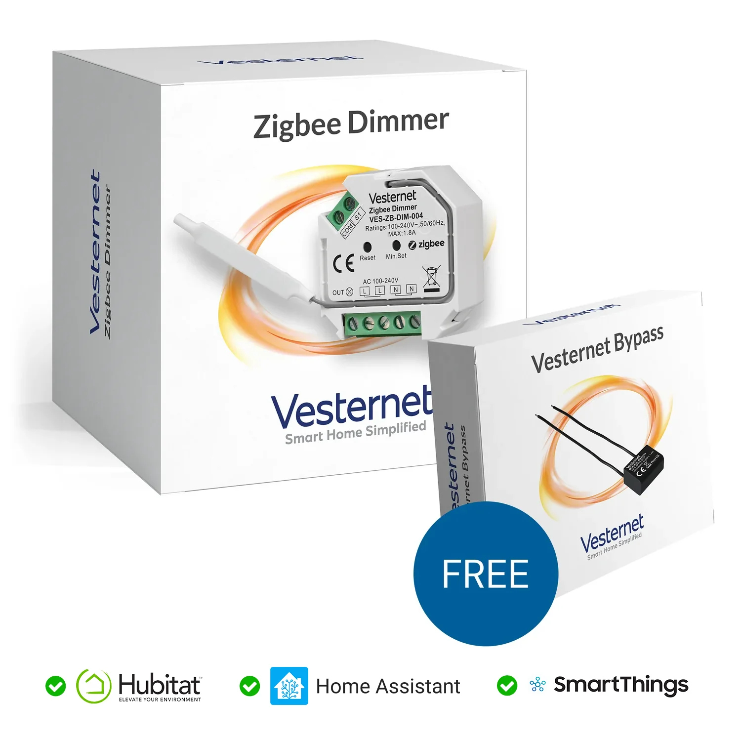 Does the Zigbee dimmer module support a standard?