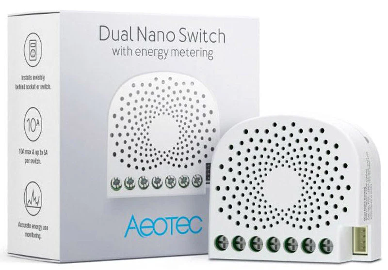 Z-Wave Plus AEOTEC Dual Nano przełącznik z pomiaru mocy Questions & Answers