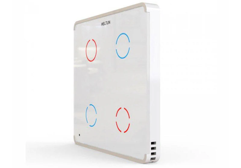 Z-Wave Plus V2 Heltun Touch Panel Switch - Four Buttons - White Questions & Answers