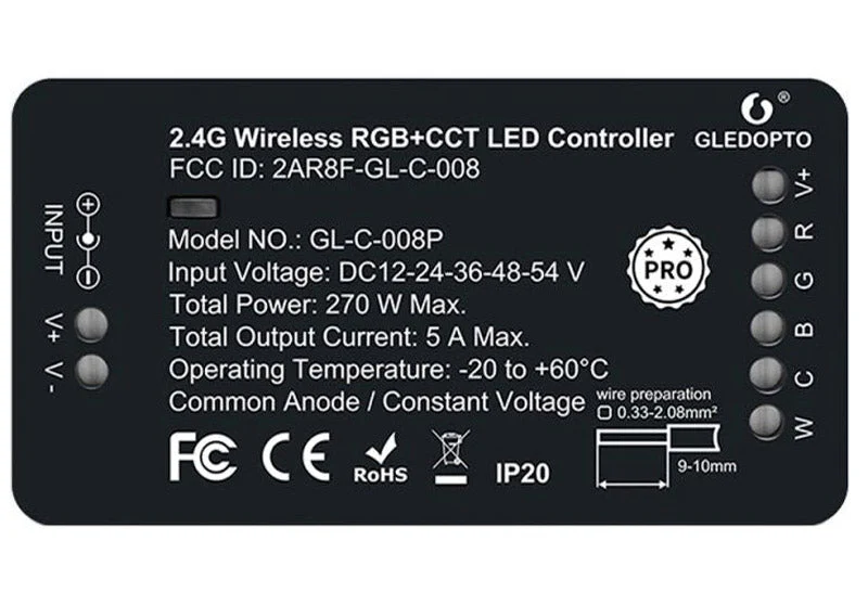 Can you please confirm which version of ZigBee this interface uses? Is it Hue ort SmartThings compatible? The photo doesn't show a ZigBee logo and suggests that it is 2.4GHz RF only control?