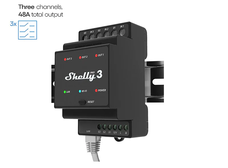 Shelly 3 - what options to control without a hub?