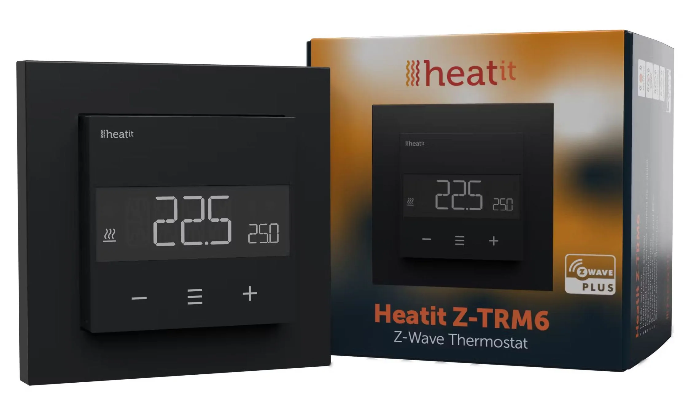 How does the heatit Z-TRM6 differ from the Z-TRM3 thermostat?