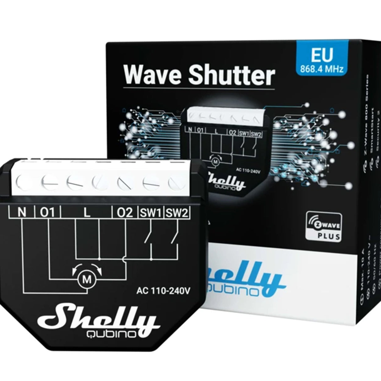 Shelly Qubino Z-Wave Sluiter