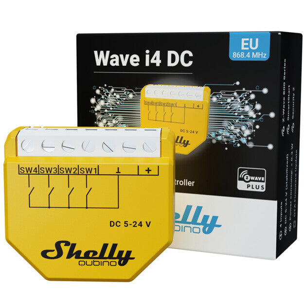 Shelly Qubino Z-Wave i4 DC