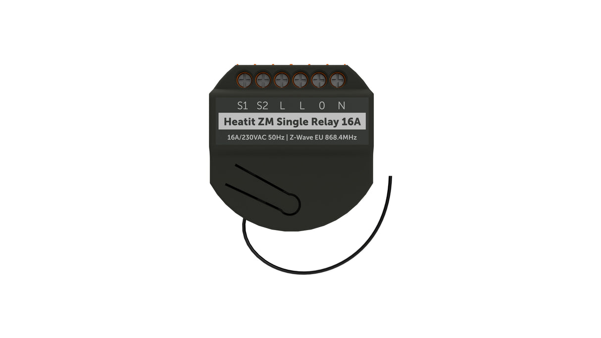 Z-Wave Heatit zm simple relais 16a