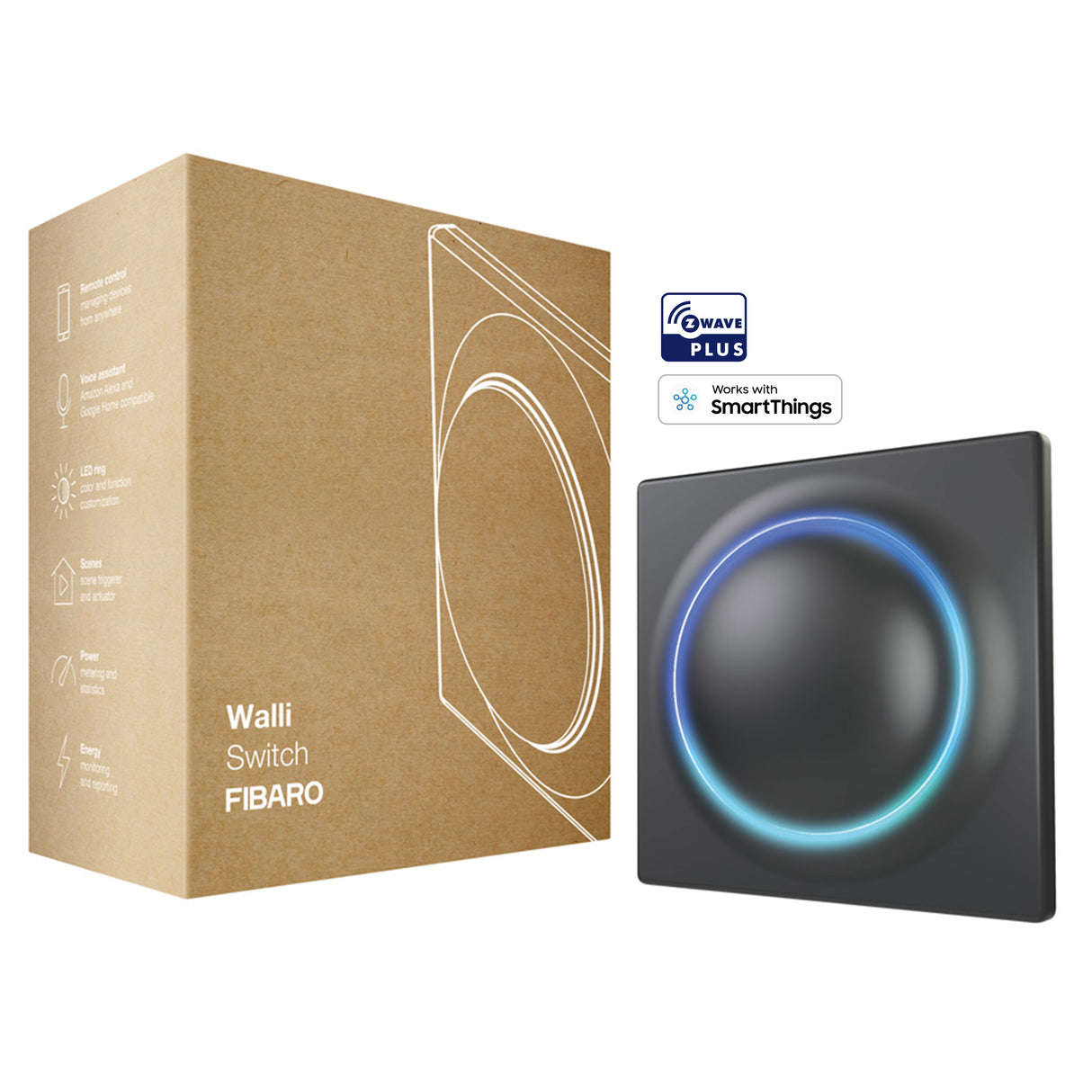 Interruttore Z-Wave Fibaro Walli