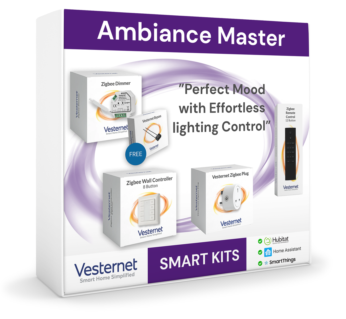 Ambiance Master: Zestaw inteligentnego oświetlenia zapewniający doskonałą kontrolę nastroju